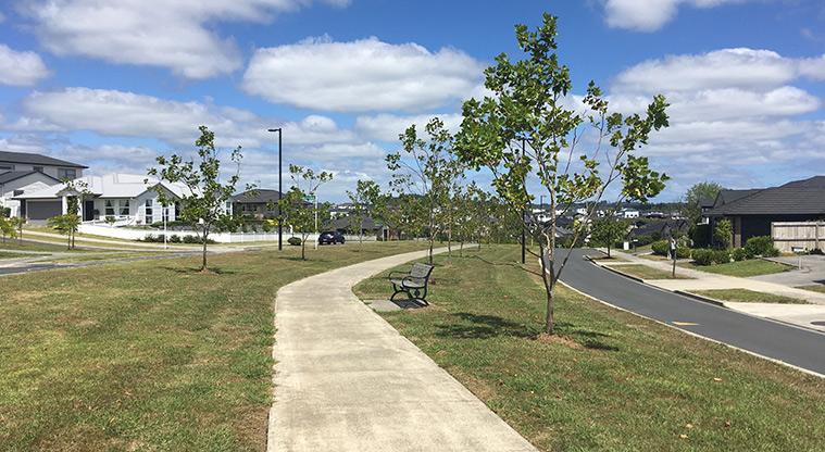 Millwater Path - Follow the footpath down Percy Greens.
