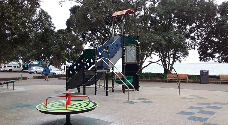 Mission Bay to Wynyard Quarter Path - The playground at Selwyn Reserve (Mission Bay).