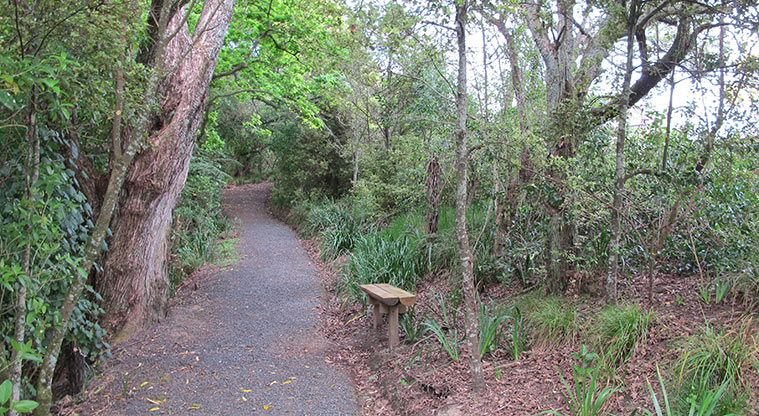 Murvale Path - Seating along the path.
