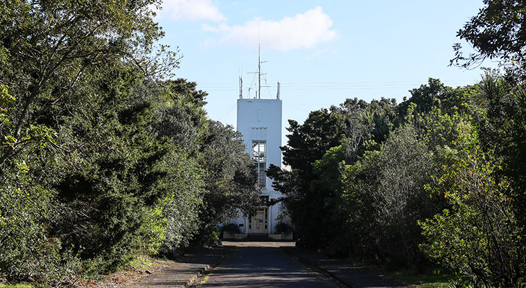 Musick Point Path - Walk down to the radio station.