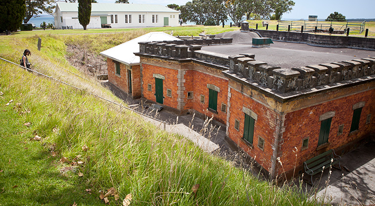 Narrow Neck to Devonport Path - Fort Takapuna