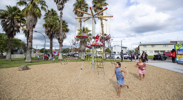 Ōtara Path – Playground at Otamariki Reserve.