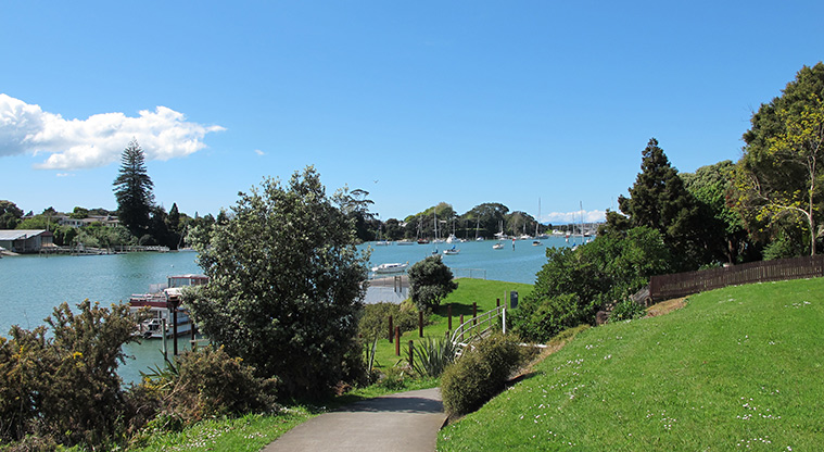 Pakuranga Rotary Path - First section of the path.
