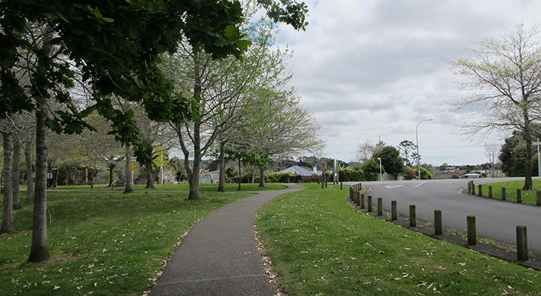Parrs Park Path - Typical section of the path.