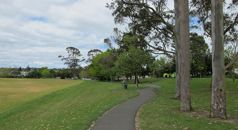 Parrs Park Path - Path around perimeter of sports field.