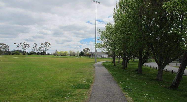 Parrs Park Path - Path around perimeter of sports field.