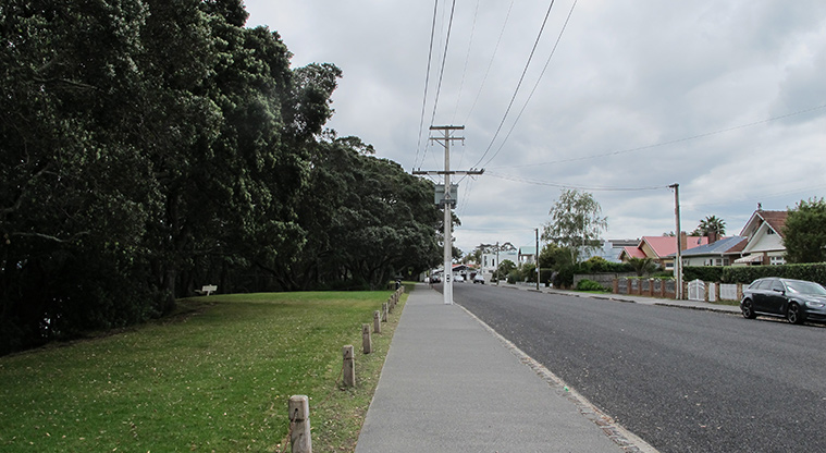 Point Chevalier Path - Footpath along Harbour View Road.