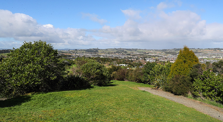 Point View Lookout Path - The path has vantage points to view rural and urban areas.