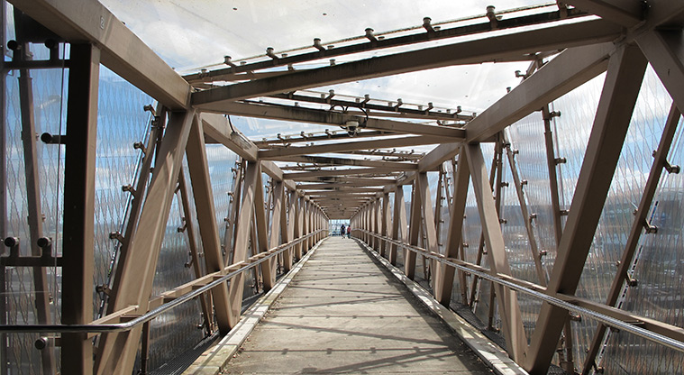 Ponsonby to Victoria Park Path - Optional access across the motorway to Westhaven