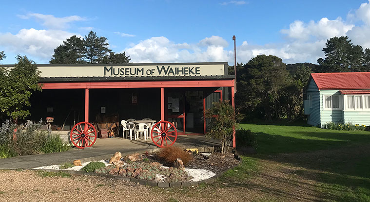 Rangihoua Wetland Path - The path starts at the Waiheke Historical Village and Museum.