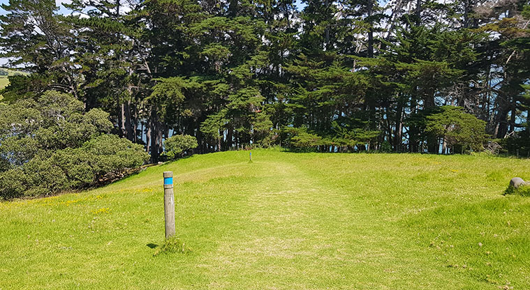 Scandretts Mullet Point Path - Follow the blue route markers.