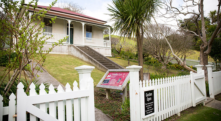 Scandretts Bay Path - Historic Scandrett homestead.