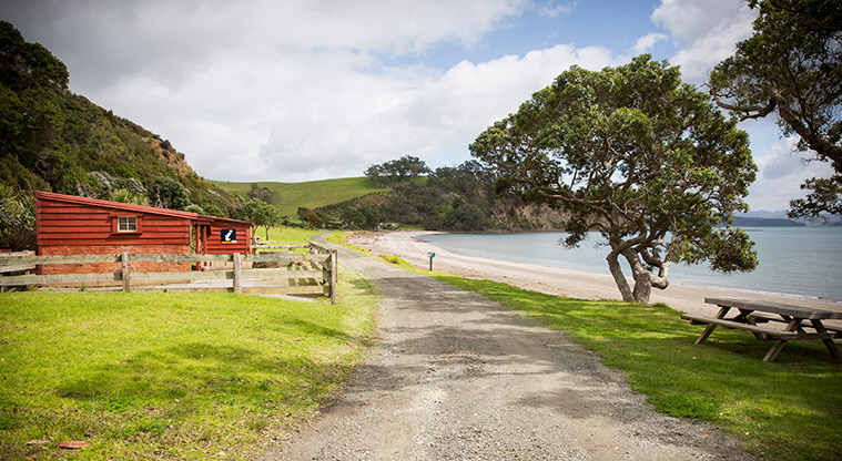 Scandretts Bay Path - Stroll along the beachfront gravel path.