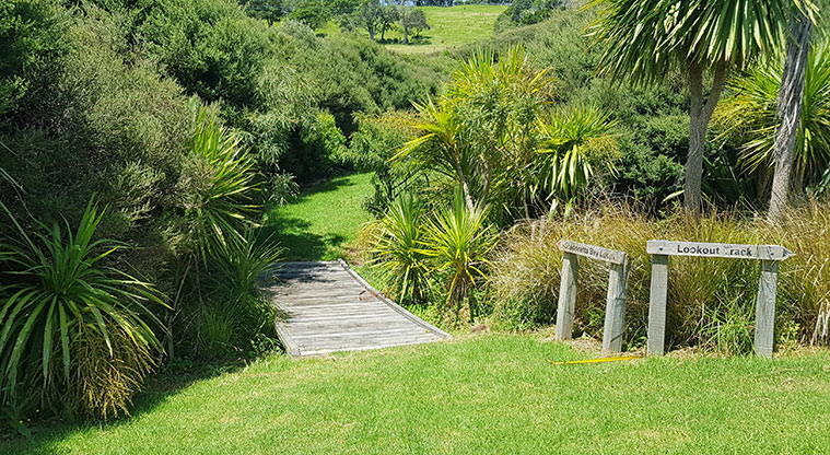 Scandretts Bay Path - Follow the red markers.