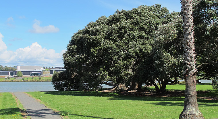 Seaside Park Path - Path start adjacent to car park.