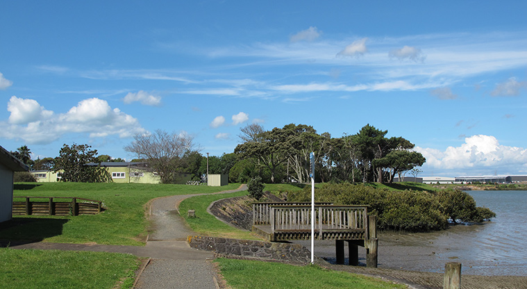 Seaside Park Path - First section of the path.