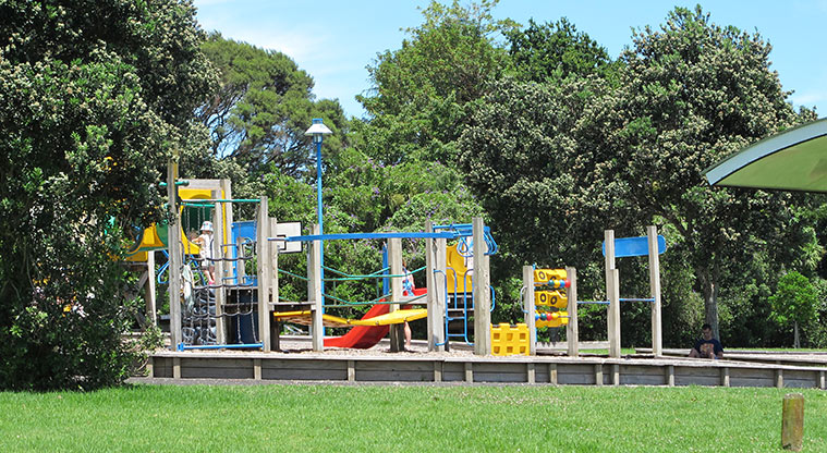 Taipari Path - Small kid’s playground adjacent to the car park.