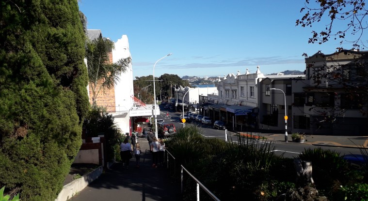 Takarunga / Mt Victoria Path - Section of path heading into Devonport Village.