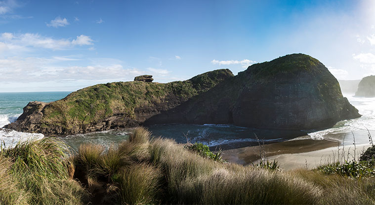 Tasman Lookout Path - Taitomo Island is a significant place to local Māori. It is also a nesting place for rare birds, so enjoy it from a distance, walk around it at low tide, but please don’t climb it.