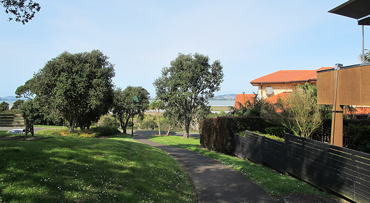 Te Atatu Playground Path - Continue on the path past the playground.