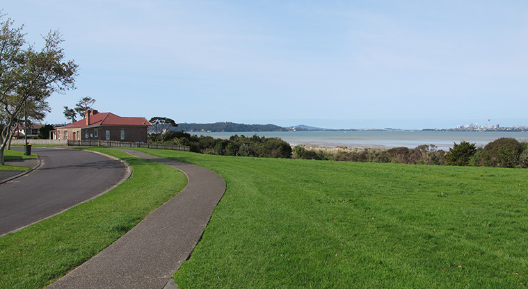 Te Atatu Playground Path - Path alongside Riverstone Road.
