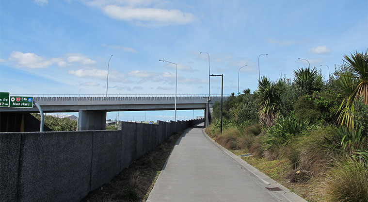 Wesley Path - After Te Whitinga bridge turn left onto the south-western cycleway