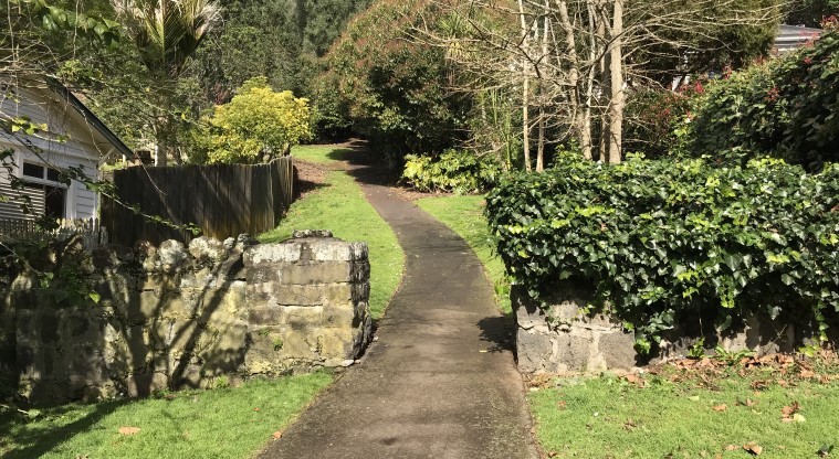 Te Kōpuke / Tītīkōpuke / Mt St John - Section of the path starting from Mount Saint John Avenue.