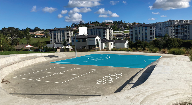 Unsworth to Rosedale Path - Rook Reserve has sports and play facilities.