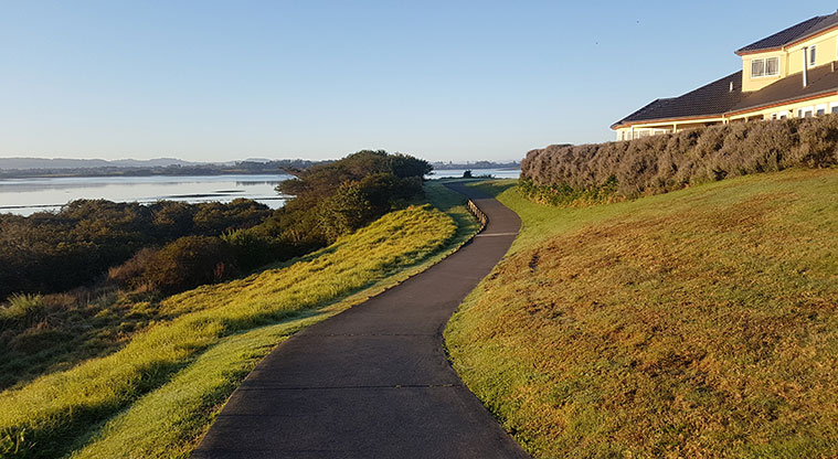 Wattle Downs South Path - Great for bikes or scooters.