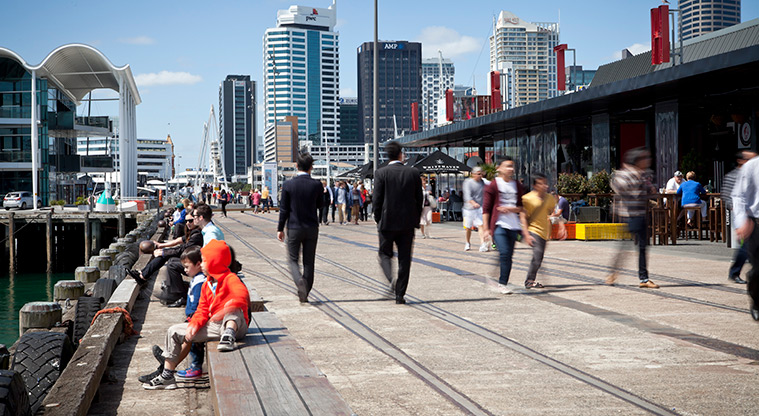 Westhaven Path - North Wharf.