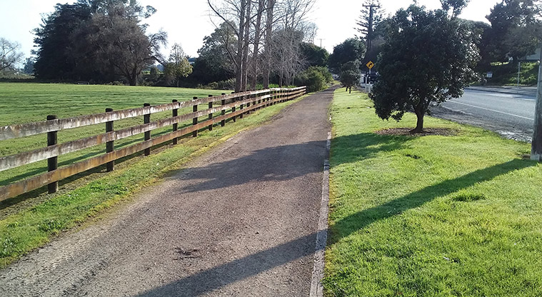 Whitford Path - Path alongside Whitford-Maraetai Road.