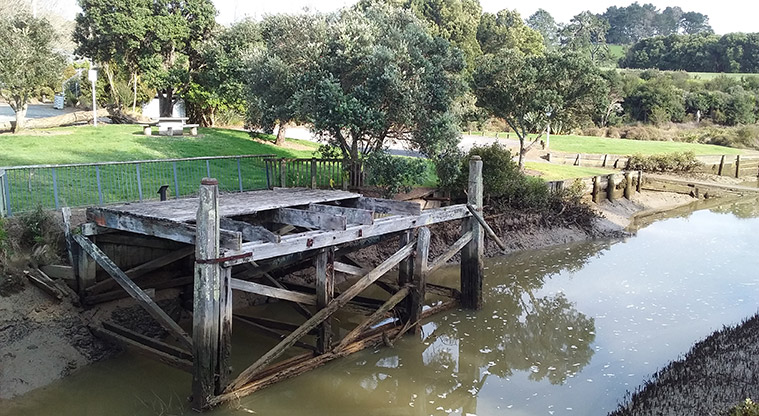 Whitford Path - Whitford Wharf.