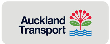 Auckland Transport logo.