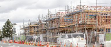 New housing construction in Māngere.