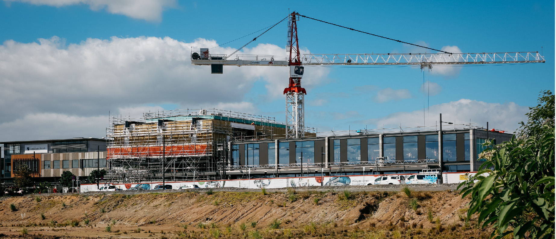 Photograph of Westgate commercial development
